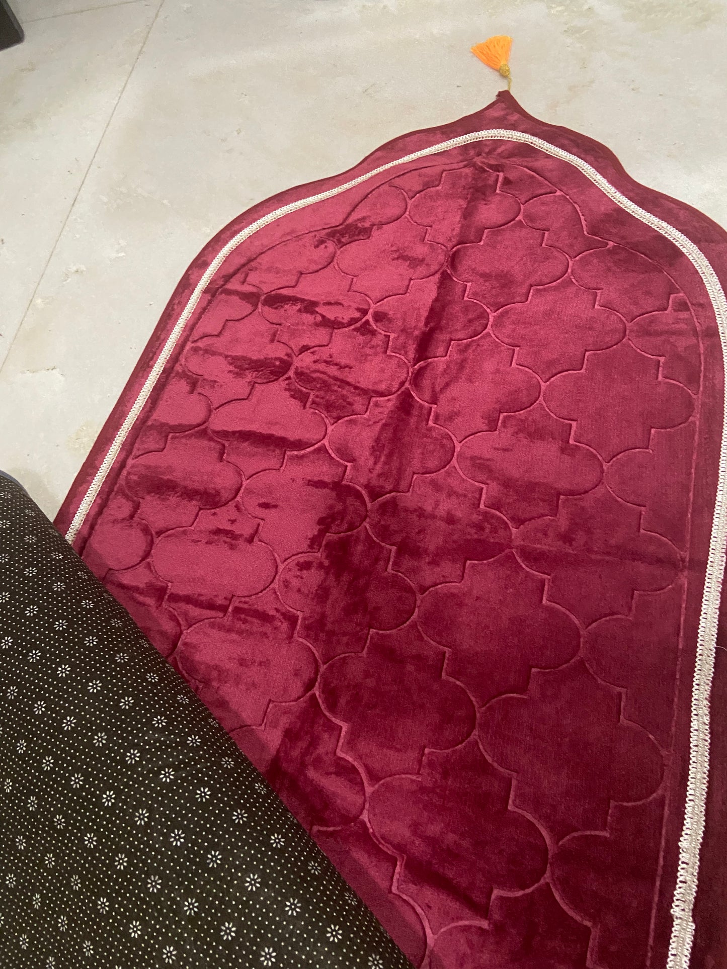 Velvet Padded Prayer Mat