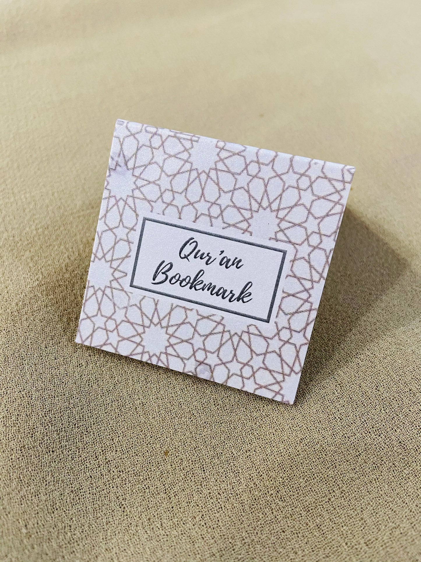 18K Gold Plated Coin Bookmark - Alhumdulillah