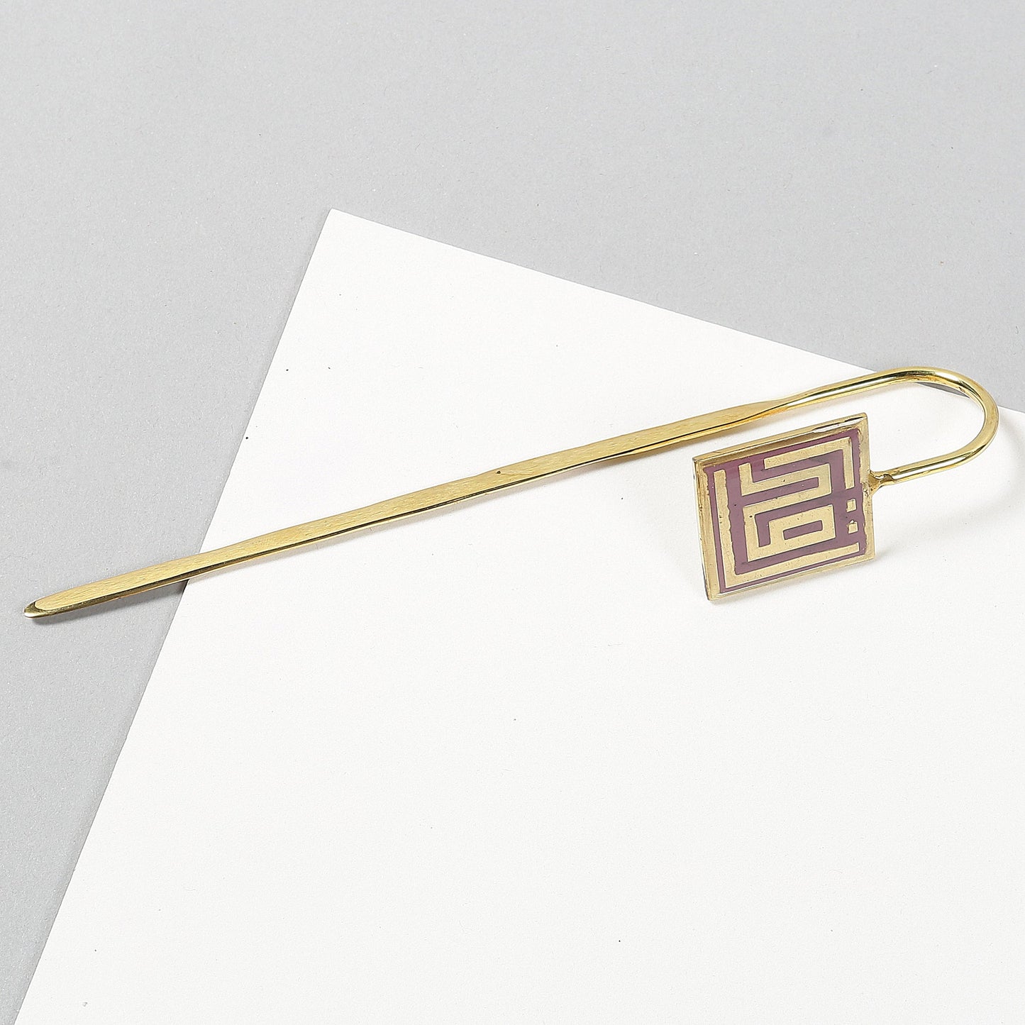 Iqra Metal Bookmark Purple & Gold