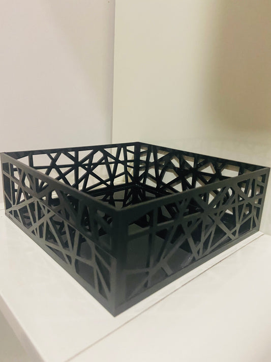 Fibreglass Cutwork Square Tray