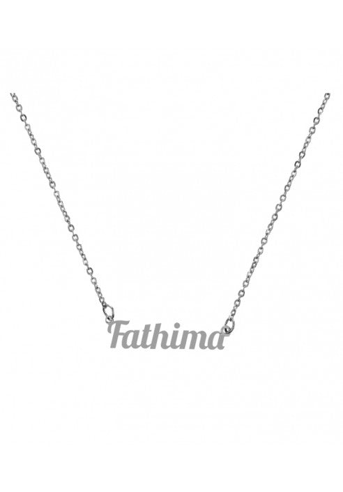 Sterling Silver Personalised Name Pendant